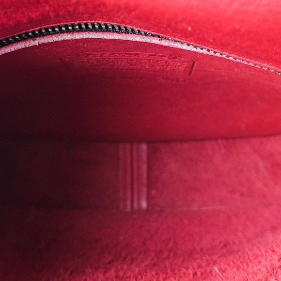 Vintage Coach Lindsay Crossbody Shoulder Bag 9888 (Red!) - Picture 13 of 15